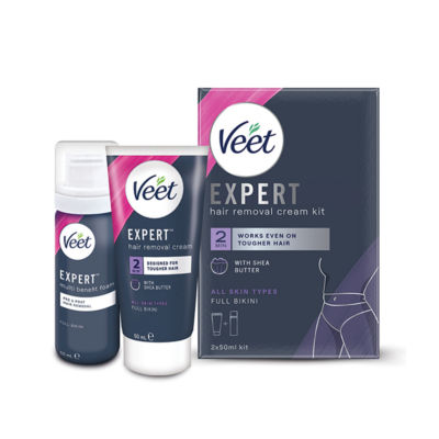 Expert Hair Removal Cream Bikini All Skin Types 2x50ml thumbnail 2