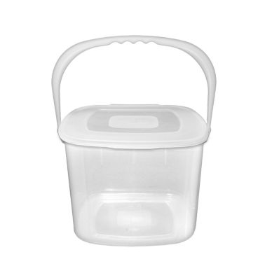 Peel Lid Food Storer with Handle - Colour May Vary
