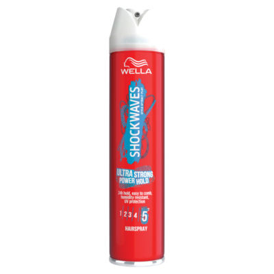 Shockwaves Ultra Strong Power Hold Hairspray 250ml thumbnail 2