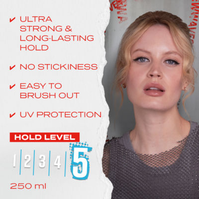 Shockwaves Ultra Strong Power Hold Hairspray 250ml thumbnail 3
