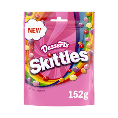 Skittles Sweets Dessert Flavoured Treat Bag