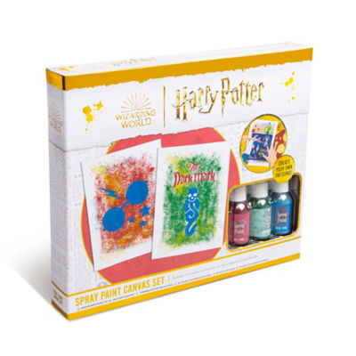 Spray Paint Canvas Set - Age 3+ Years