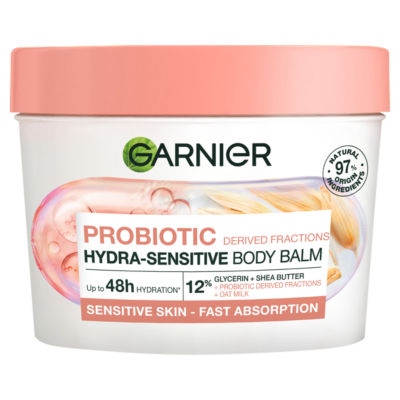 Garnier Body Superfood Hydra Sensitive Body Cream Oat Milk & Probiotic Derived Fractions 380ml