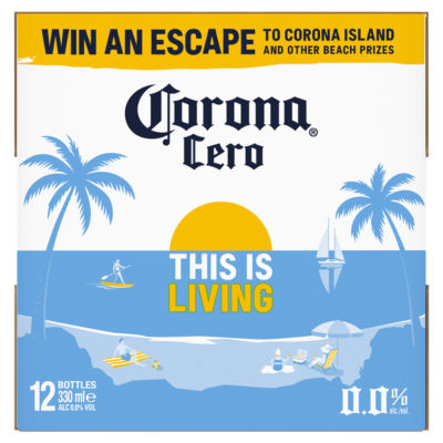 Cero 0% Alcohol Free Premium Lager Beer Bottles 12x330ml thumbnail 2