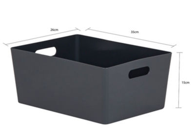 Studio 5.02 Dark Grey Storage Box thumbnail 3