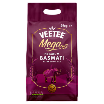 Mega Premium Basmati Extra Long Rice 5kg thumbnail 2