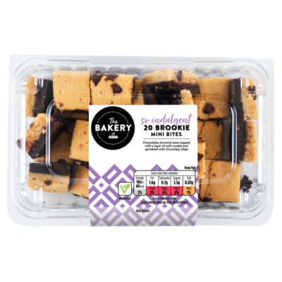 The BAKERY at ASDA So Indulgent Brookie Mini Bites