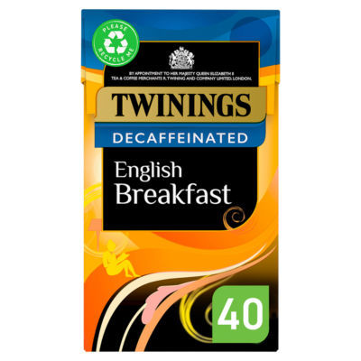English Breakfast Decaffeinated 40 Tea Bags 109g thumbnail 2