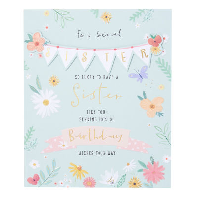 Sister Birthday Card thumbnail 2