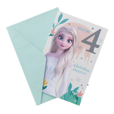 4th Birthday Card thumbnail 2