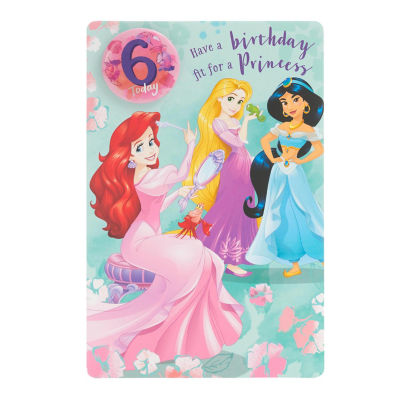 6th Birthday Card
