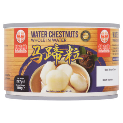 Water Chestnuts Whole in Water 227g