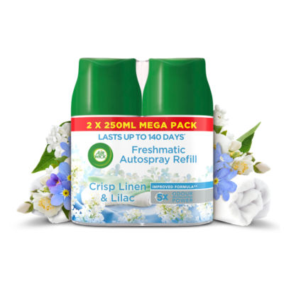 Crisp Linen & Lilac Freshmatic Twin refill thumbnail 2