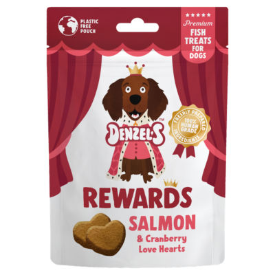 Salmon & Cranberry Rewards Dog Treats 70g thumbnail 2