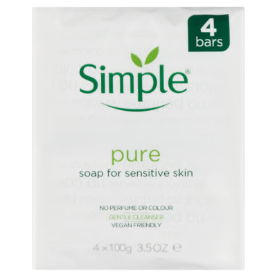 Simple Pure Bars 4 x 100g thumbnail 2
