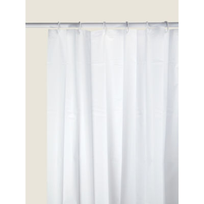 White Shower Curtain