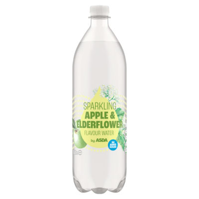 Sparkling Apple & Elderflower Flavour Water 1 Litre thumbnail 2