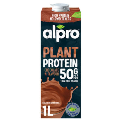 High Protein Soya Chocolate Long Life Dairy Free Drink 1L thumbnail 2
