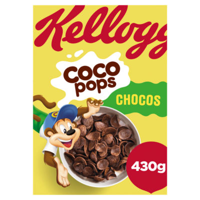 Coco Pops Chocos Chocolate Breakfast Cereal 430g thumbnail 2