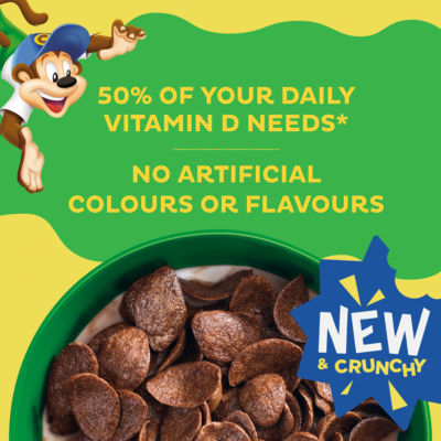 Coco Pops Chocos Chocolate Breakfast Cereal 430g thumbnail 4