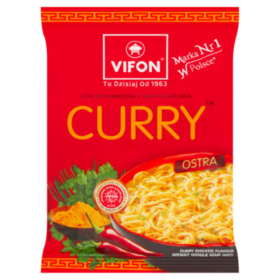Curry Chicken Flavour Instant Noodle Soup Hot 70g thumbnail 2