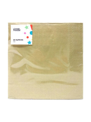 Gold napkins