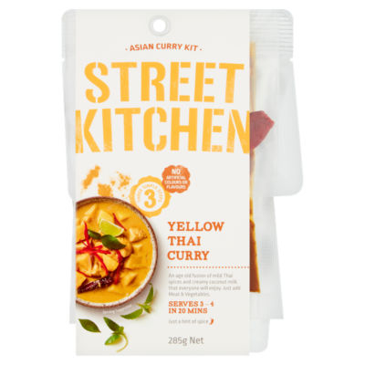 Asian Curry Kit Yellow Thai Curry 285g thumbnail 2