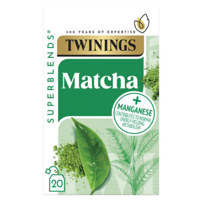Superblends Super Green Matcha 20 Tea Bags 40g thumbnail 2