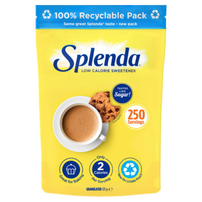 Low Calorie Sweetener Granulated 125g thumbnail 2