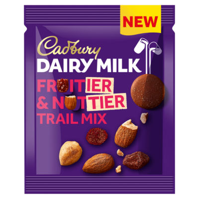Dairy Milk Fruitier & Nuttier Trail Mix 3 x 35g (105g)