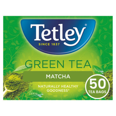 50 Green Tea Matcha Tea Bags 105g thumbnail 2