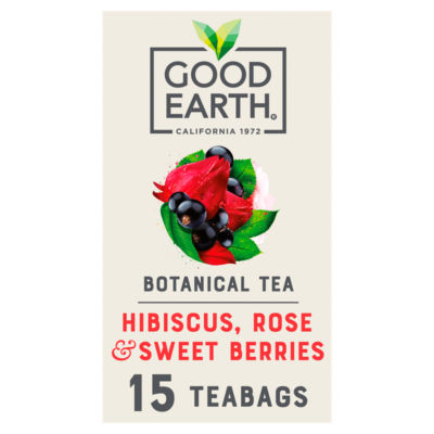 Hibiscus, Sweet Berries & Rose Tea Bags x 15 thumbnail 2
