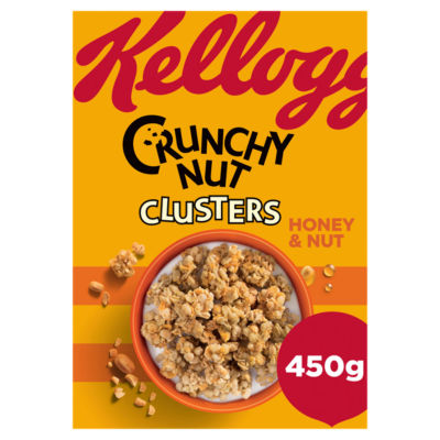 Crunchy Nut Honey & Nut Clusters Breakfast Cereal 400g