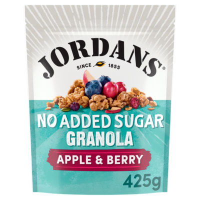 No Added Sugar Apple & Berry Granola Breakfast Cereal 425g thumbnail 2