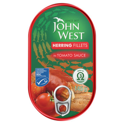 Herring Fillets in Tomato Sauce 145g thumbnail 2