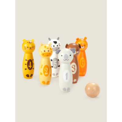Wooden Skittles & Carry Case thumbnail 2
