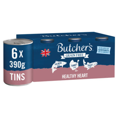 Healthy Heart Dog Food Tins 6 x 390g thumbnail 2