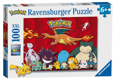 My Favourite Pokemon XXL 100 piece Jigsaw Puzzle Age 6+ Years