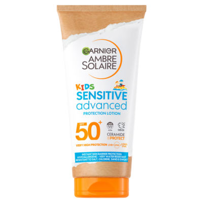 Ambre Solaire SPF 50+ Sensitive Advanced Kids Sun Cream Lotion 175ml thumbnail 2