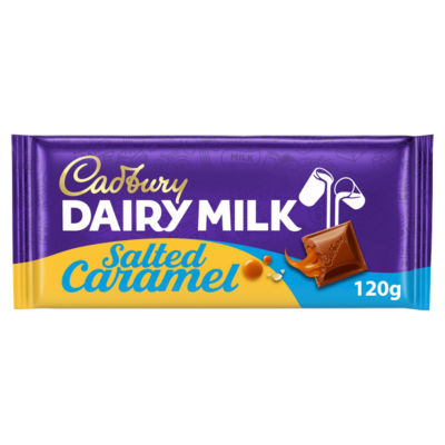 Dairy Milk Salted Caramel Chocolate Bar 120g thumbnail 2