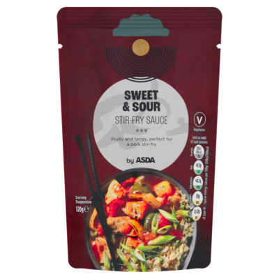 ASDA Sweet & Sour Stir-Fry Sauce 120g