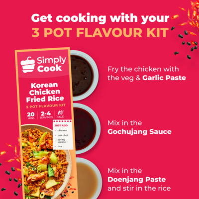 Korean Fried Rice Recipe Kit 70g thumbnail 3