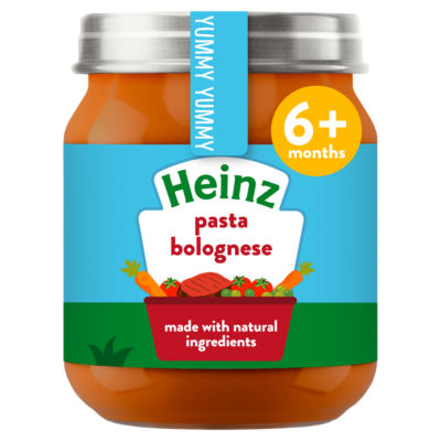By Nature Pasta Bolognese Baby Food Jar 6+ Months 120g