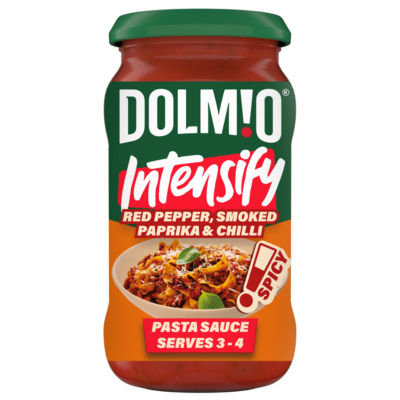 Intensify Pasta Sauce Spicy Red Pepper Smoked Paprika & Chilli 400g thumbnail 2