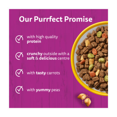 WHISKAS 1+ Dry CHICKEN Cat Food 7kg thumbnail 3