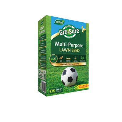 Gro-Sure Multi Purpose Lawn Seed, 10 sq.m, 300g