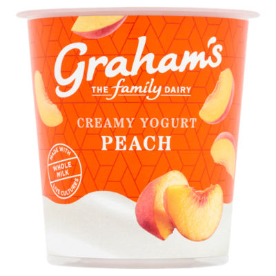 The Family Dairy Creamy Yogurt Peach 150g