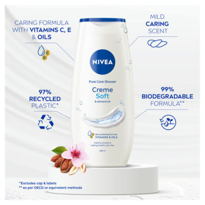 Creme Soft & Almond Oil Care Shower 250ml thumbnail 3