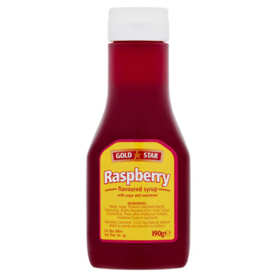 Raspberry Flavoured Syrup 190g