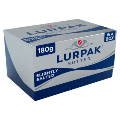 Lurpak Slightly Salted Butter Box 180g thumbnail 2